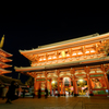 浅草寺にて