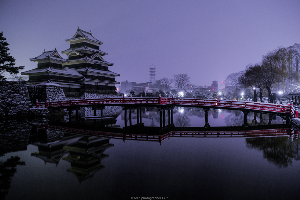 雪の朝1