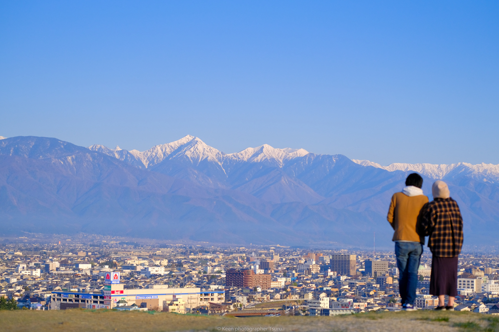 山がキレイな朝