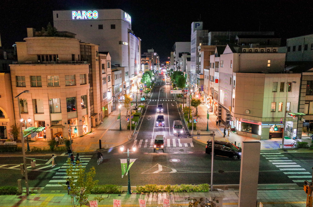 夜の松本