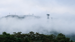雲にのまれて