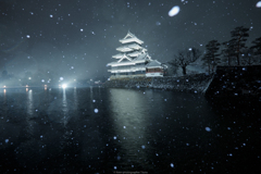 雪降り
