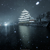 雪降り