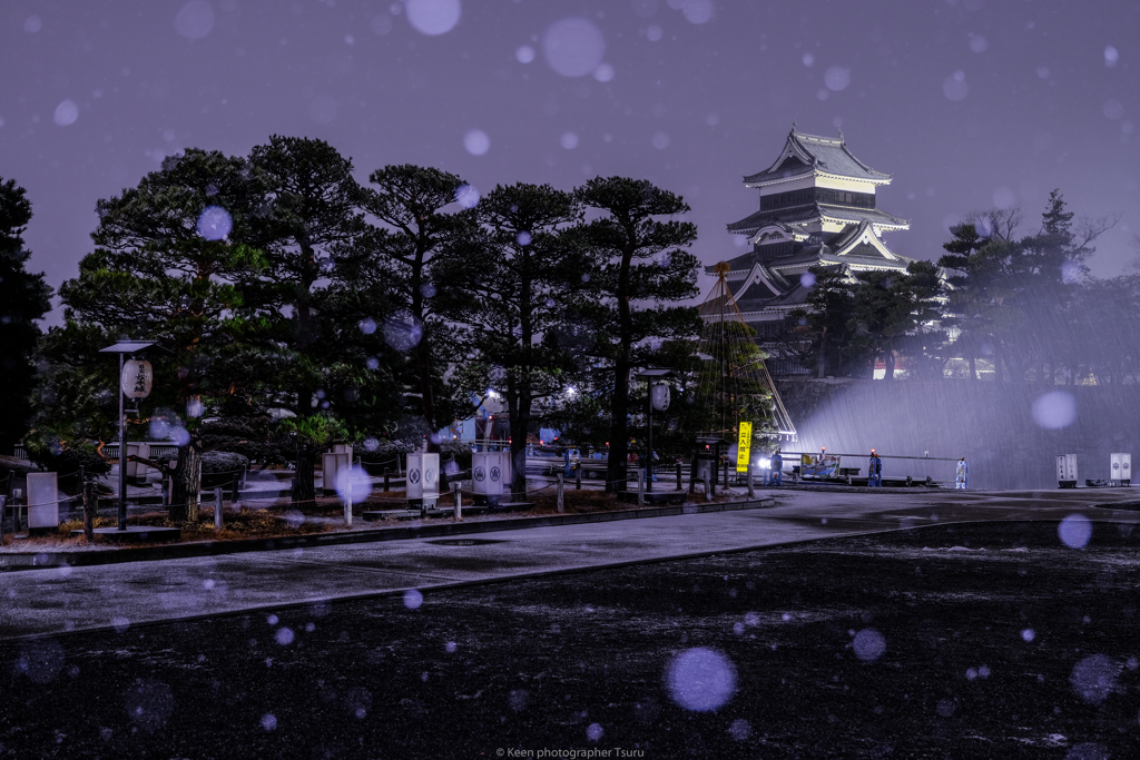 雪の朝