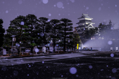 雪の朝