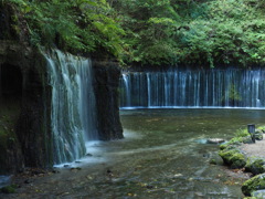 群馬　白糸の滝