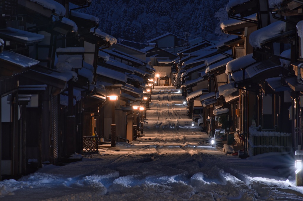 おわら雪の晩