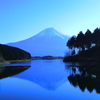 田貫湖からの富士山