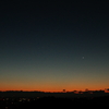 夜明け前の金星