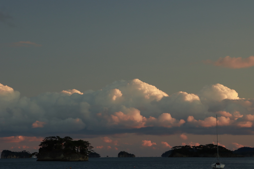 松島夕景