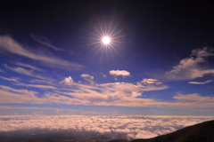 雲海と太陽