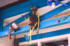 空き缶ロボ