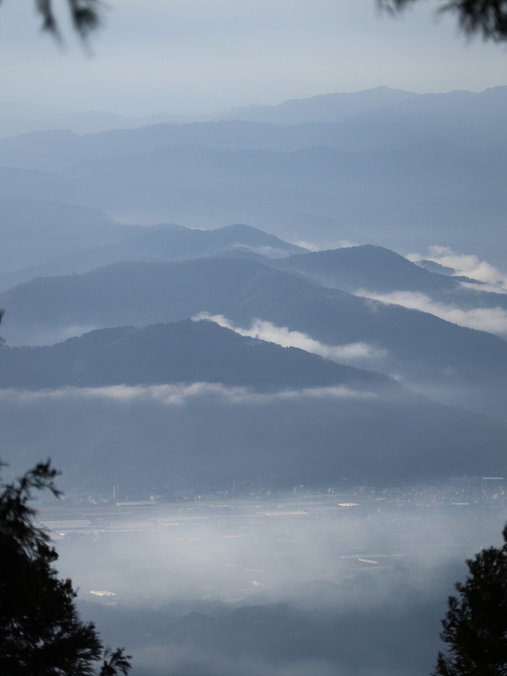 壺神山からの雲海