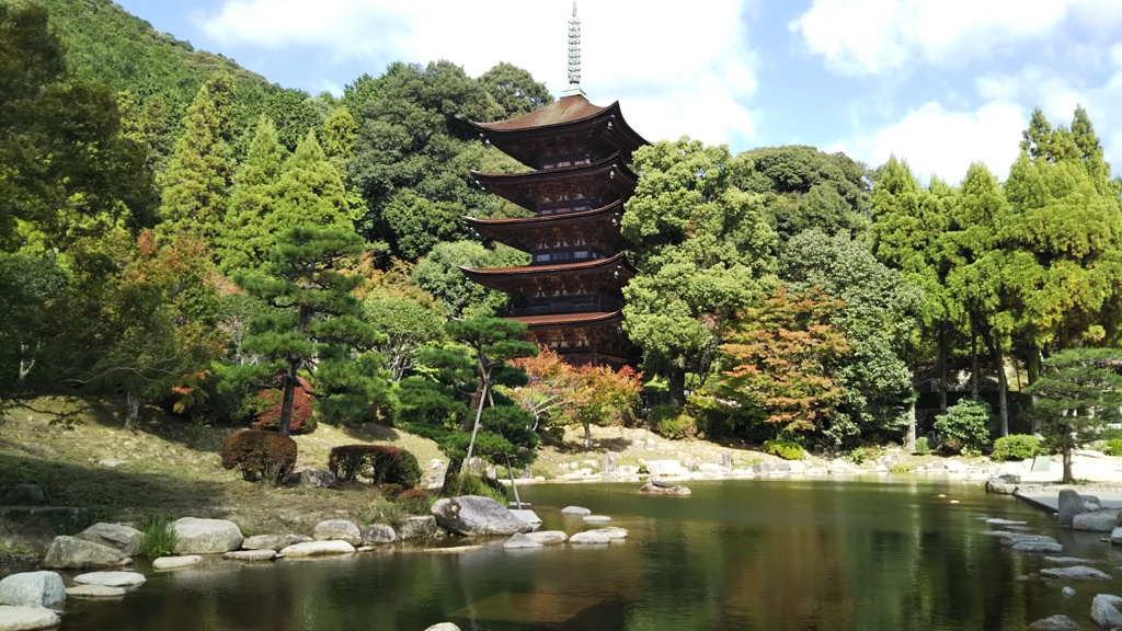 山口県　瑠璃光寺五重塔