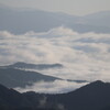 大判山山頂の雲海