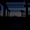 ホテルからの富士山