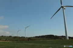 丘の上の発電所