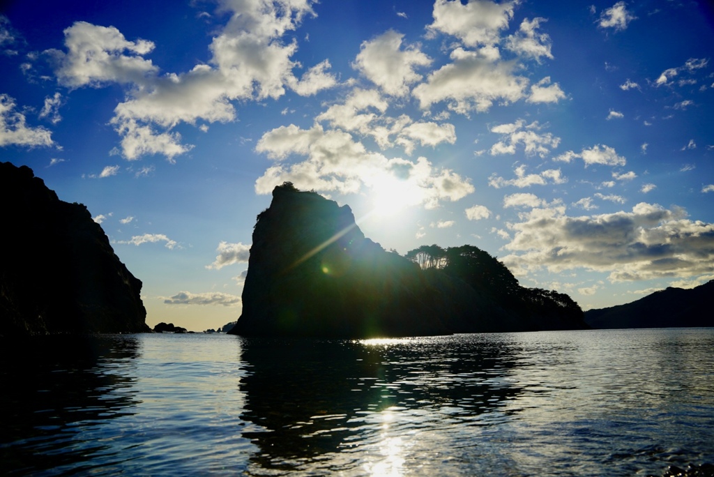 早朝の浄土ヶ浜