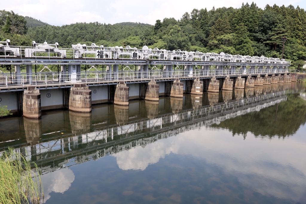 猪苗代湖 十六橋