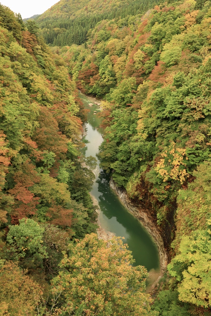 秋田湯沢市　子安峡　2