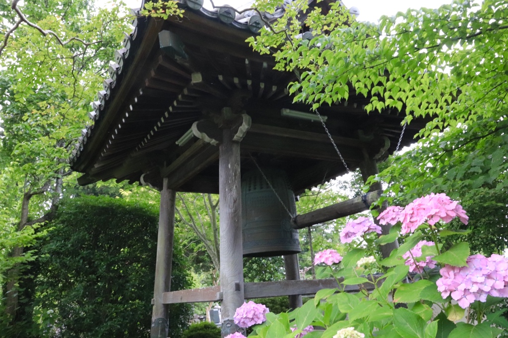 仙台 紫陽花寺 資福寺 鐘