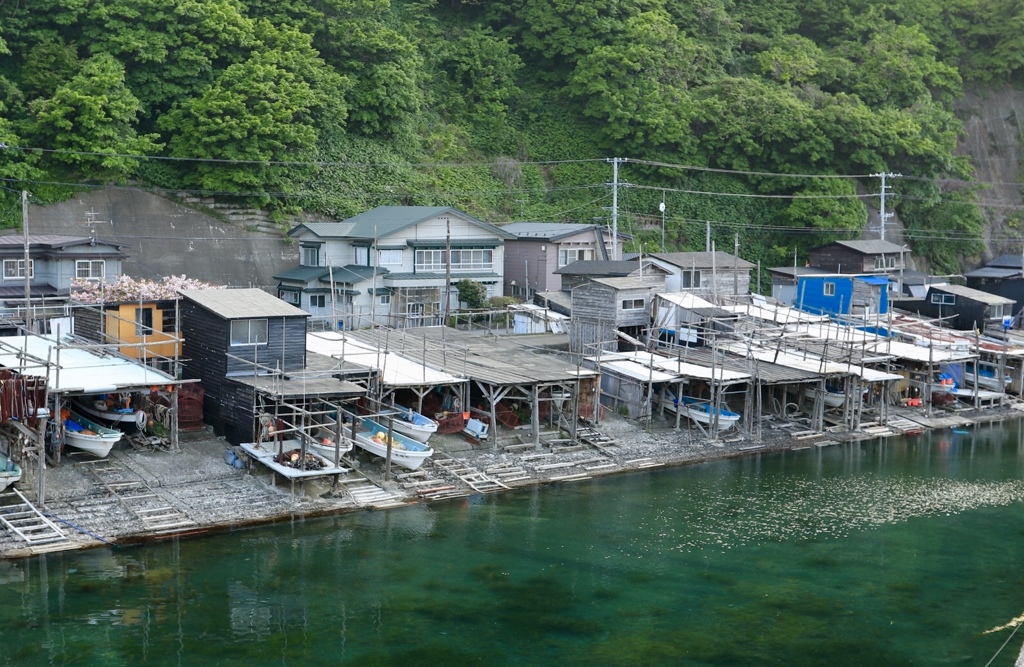 津軽の舟屋