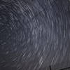 雨上がり　星空