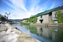 久しぶりの小樽運河