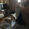 背中合わせ