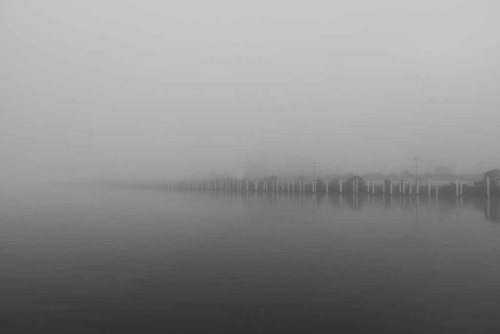 霧のいつもの景色