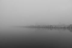 霧のいつもの景色
