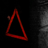 赤い三角