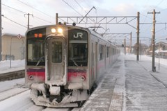 凍えるような寒さ。