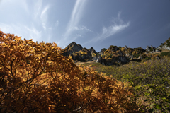 黄葉木曽駒ケ岳