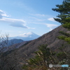 花立から富士山