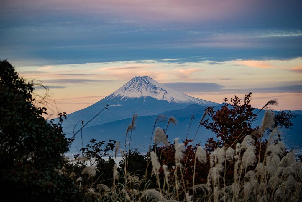 伊豆からの富士山