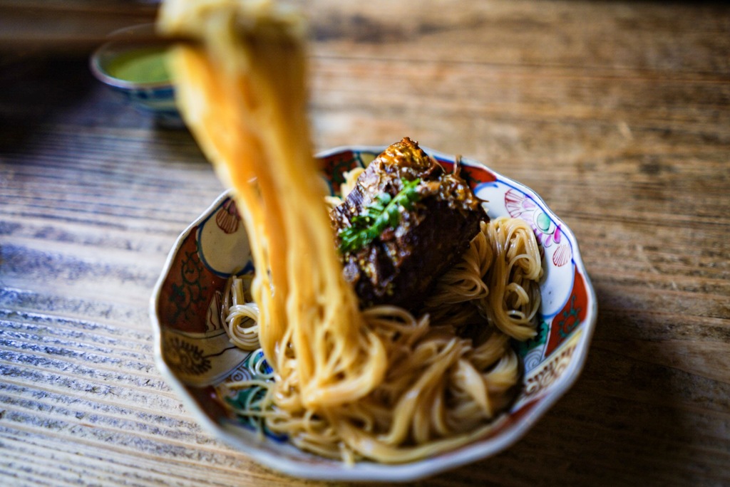 焼き鯖そうめん 翼果楼