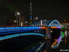 スカイツリー夜景とオリンピック。