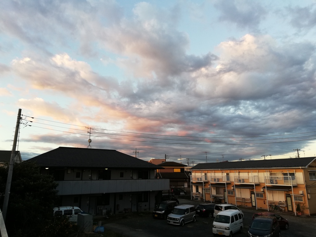 この翌日は雨。