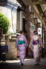Kimono girls from overseas
