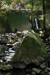 Triangular Rock and Dam