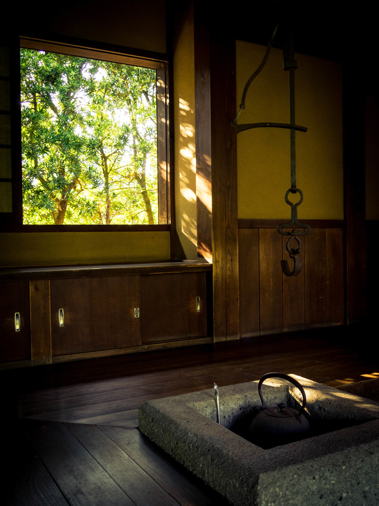 Old House with a Kettle