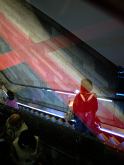 Escalator GranFront Osaka Japan