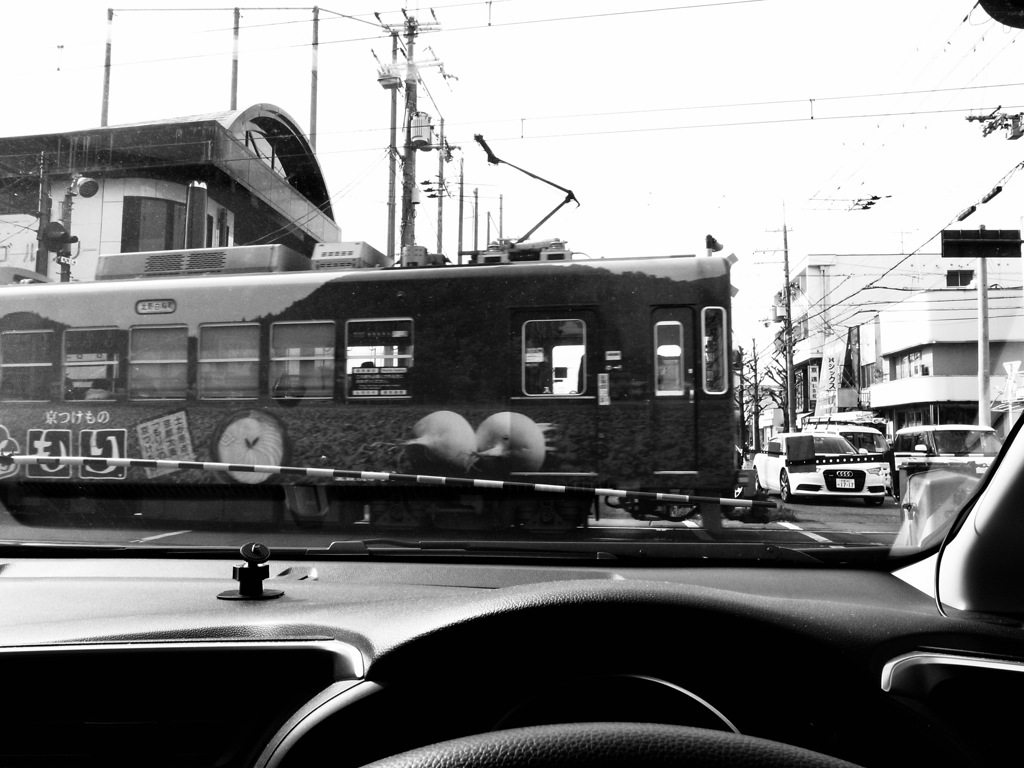 車窓から　右京区太秦