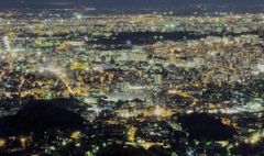 大倉山から札幌の夜景✴︎