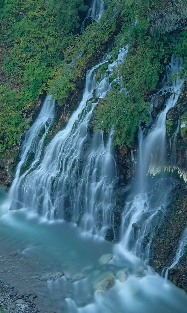 美瑛　白髭滝
