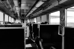 浅草行の電車