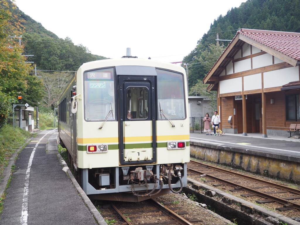 出雲坂根駅・おろち号