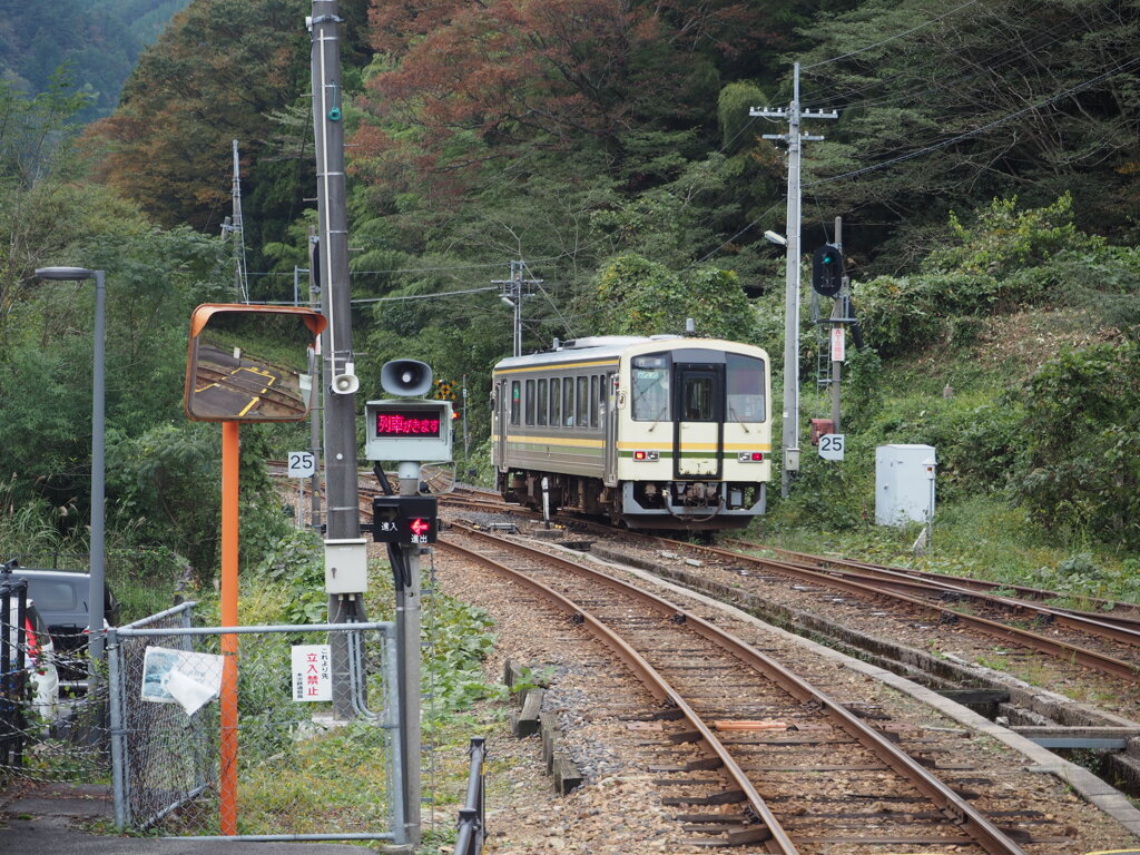 出雲坂根駅・おろち号