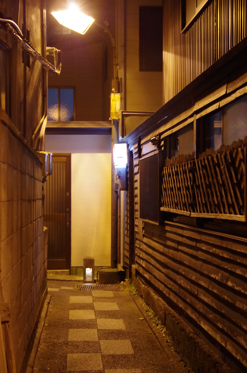 IMGP5424夜の松本の路地５